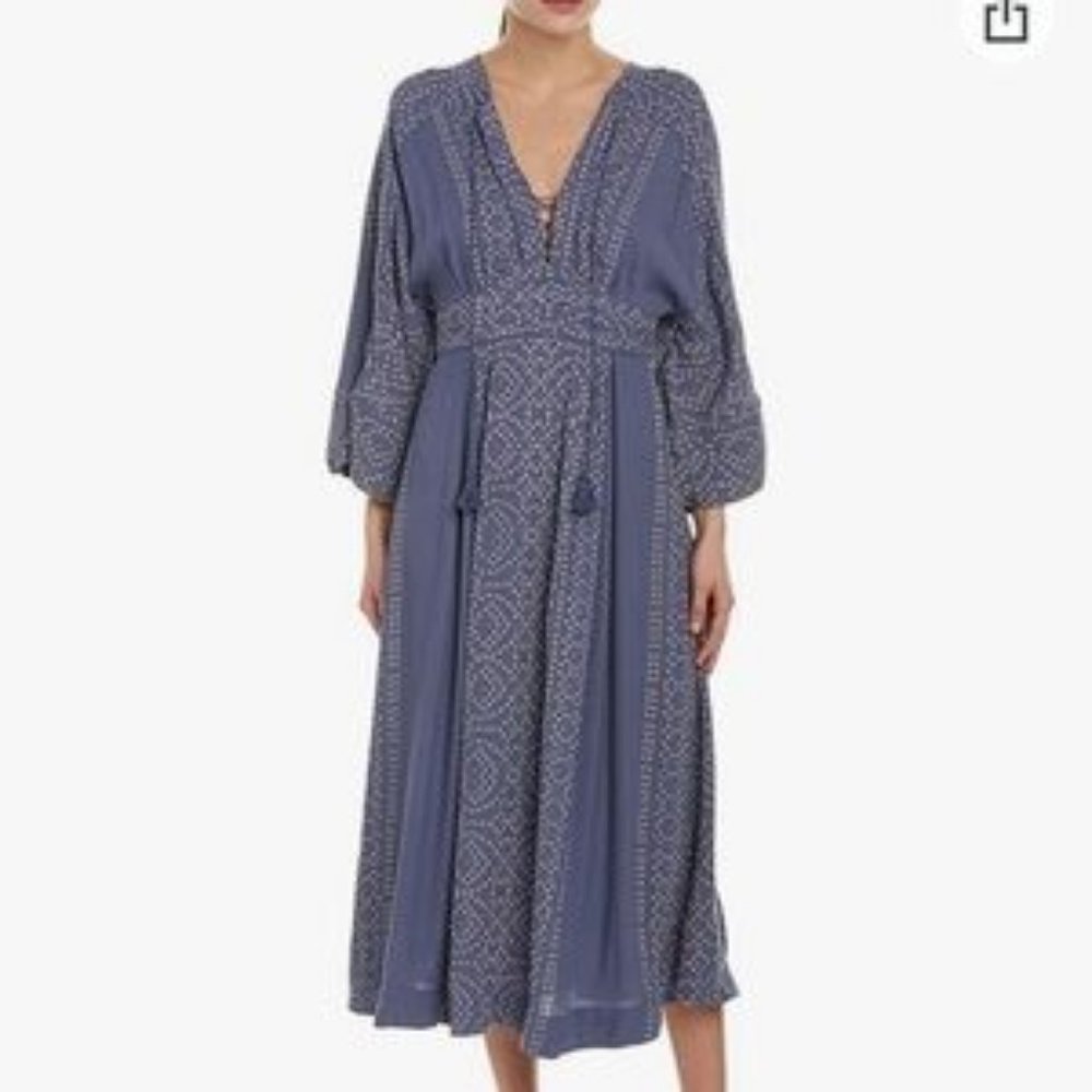 Free People Blue Maxi Dress